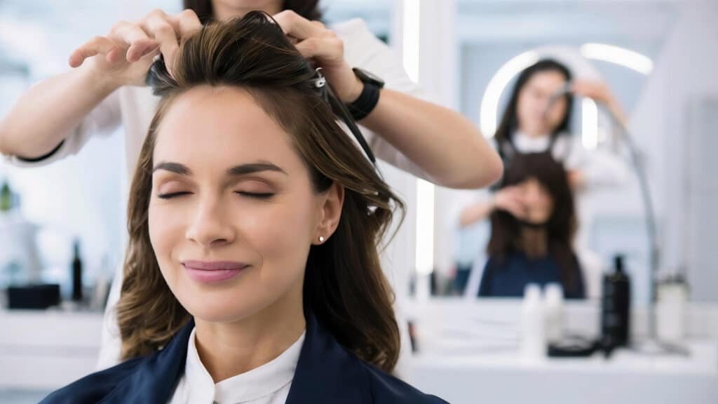 Salão de beleza danificou cabelo direitos