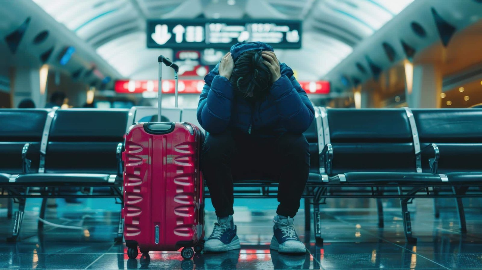 Problemas em voos e viagens